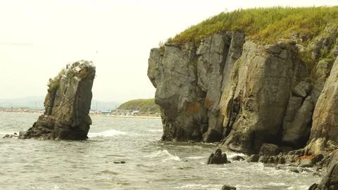 Rocks of the seashore. Foto stock