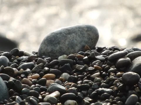 Rocks at the seaside Stock Photos