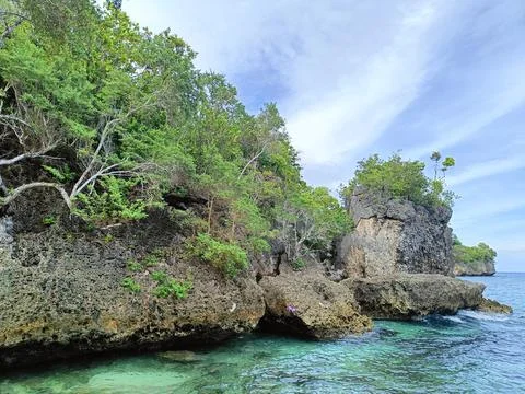 Rocks By The Shore Foto stock