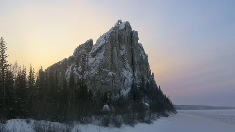 Rocks in Siberia Vidéo 123224703