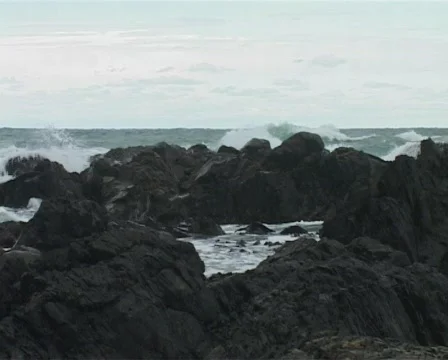 Rocks splash 2 Stock Footage 137172