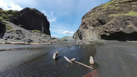 Rocks stream Stock Footage 218543580