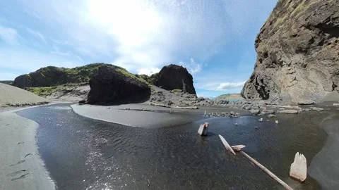 Rocks stream Stock Footage 218543632