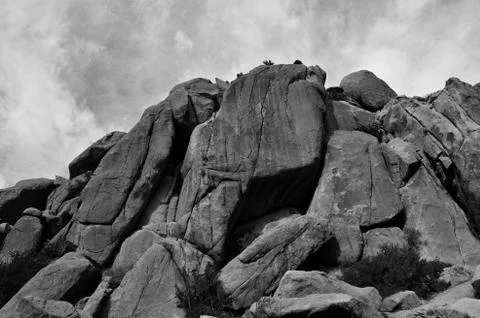 Rocks in Tafroute Stock Photos