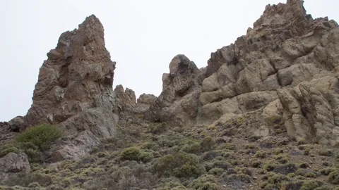 Rocks at Teide Vulcano Stock Footage 97760845