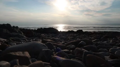 Rocks Timelapse Beach Stock Footage 143109508