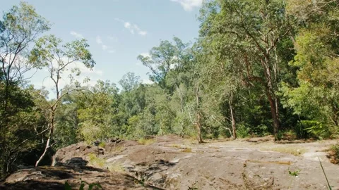 Rocks At The Top Of Waterfall Stock Footage 152681805