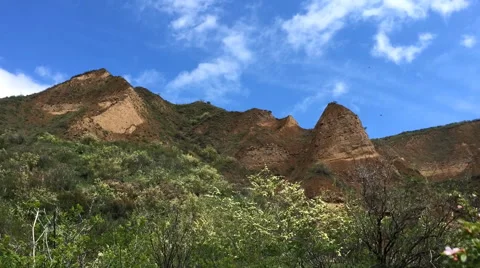 Rocks in Turgen Mountains Stock Footage 62255084
