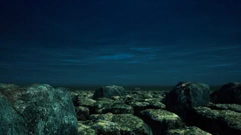 Rocks under the river Stock Footage 249127251