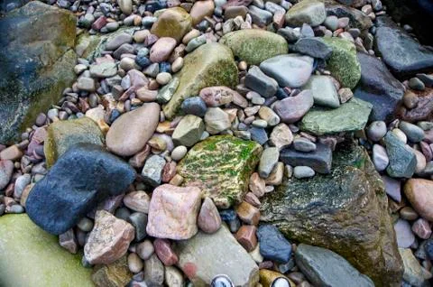 Rocks Wallpaper Stockfoto's