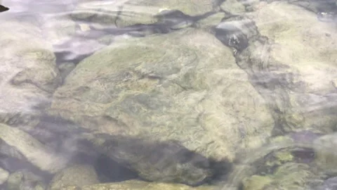 Rocks in water Stock Footage 144817900