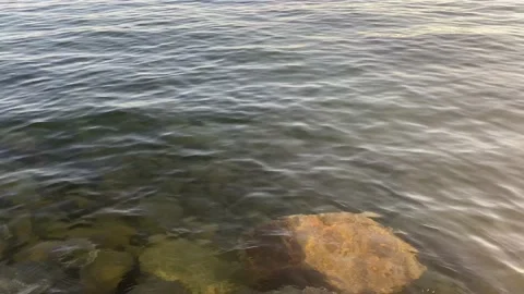 Rocks in the water, nature Stock Footage 130140476
