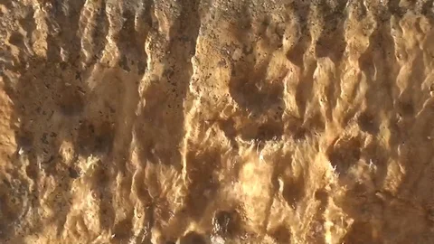 Rocks Waterfall Close Stock Footage 98680050