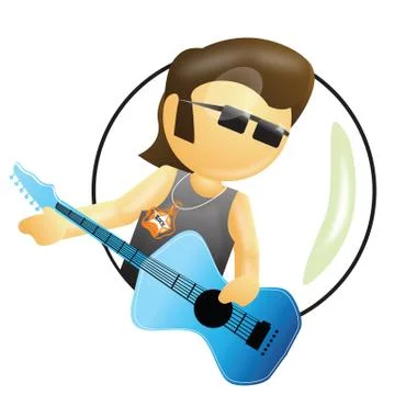 Rockstar Illustrazione stock