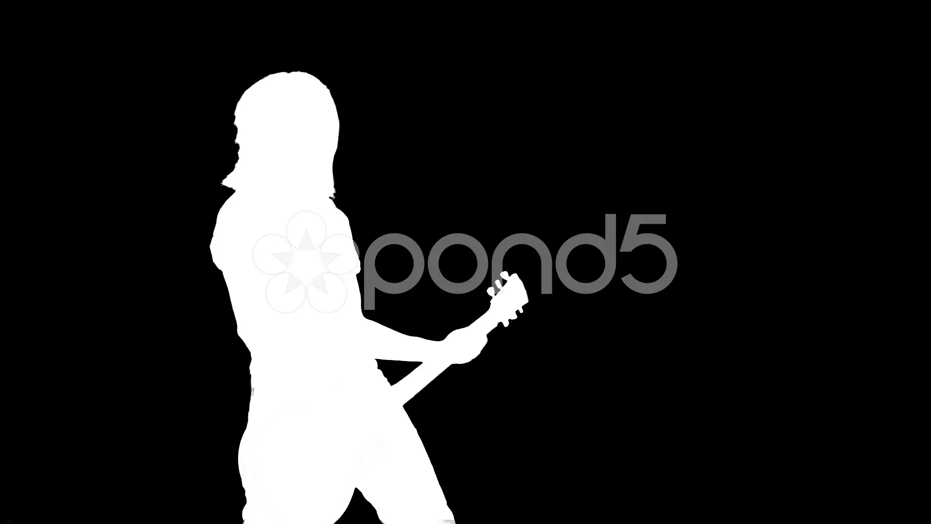 rock star silhouette