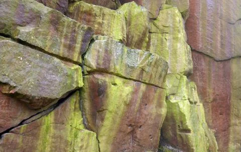 Rocky background Stock Photos