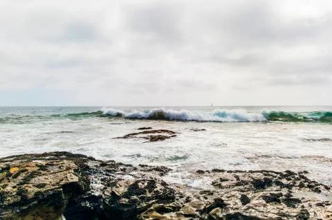 Rocky beac Foto stock