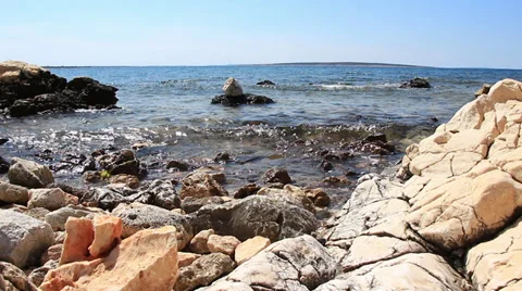 Rocky Beach 1 Stock Footage 30549878