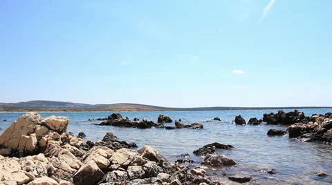 Rocky Beach 2 Stock Footage 30588532