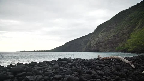 Rocky beach 2 Stock Footage 155494534