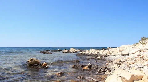 Rocky Beach 5 Video stock 30599060
