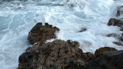 Rocky beach Stock Footage 8766673