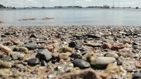 Rocky Beach Stock Footage 11882741