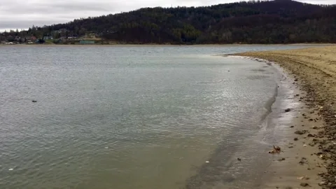 A rocky beach Stock Footage 253547591
