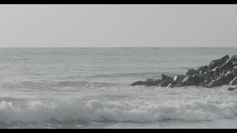 Rocky beach Stock Footage 300158119