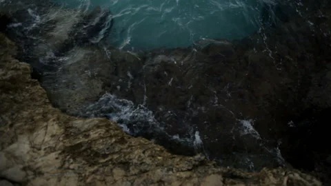Rocky beach Greece Stock Footage 93206164