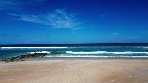 Rocky beach pan left 動画素材 250177651