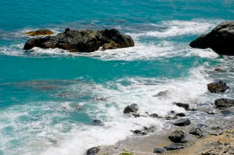 Rocky beach Foto stock