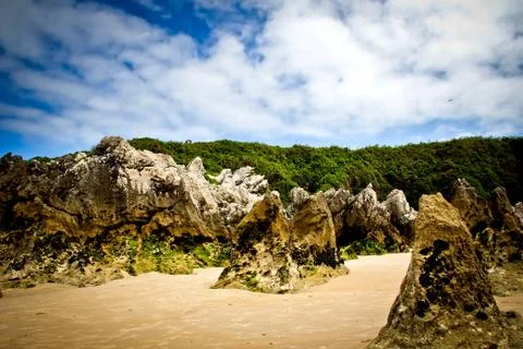 Rocky beach Stock Photos