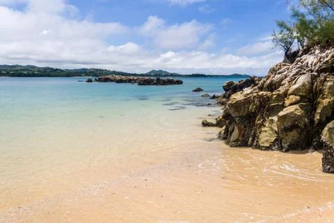 Rocky beach Stock Photos