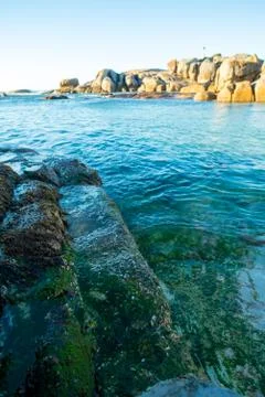 Rocky beach Stock Photos
