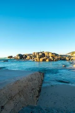 Rocky beach Stock Photos