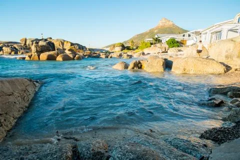 Rocky beach Stock Photos