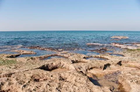 Rocky beach Stock Photos