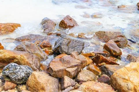 Rocky beach Stock Photos
