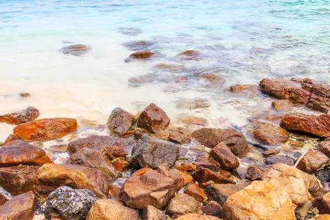 Rocky beach Stock Photos