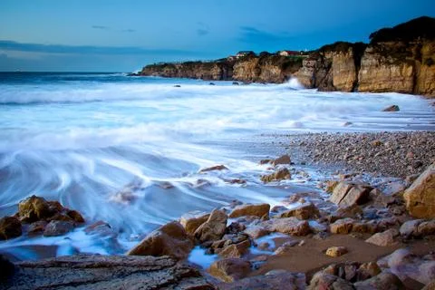 Rocky beach Foto stock