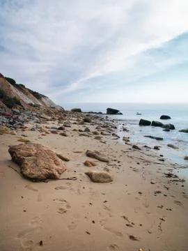 Rocky beach Stock Photos