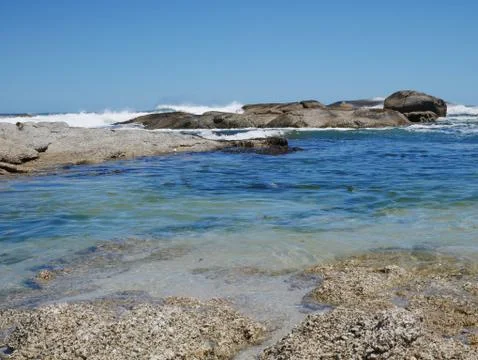Rocky Beach Fotos Stock