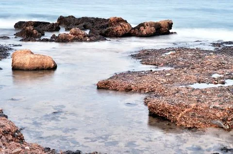 Rocky beach Foto stock