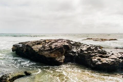 Rocky beach Stock Photos