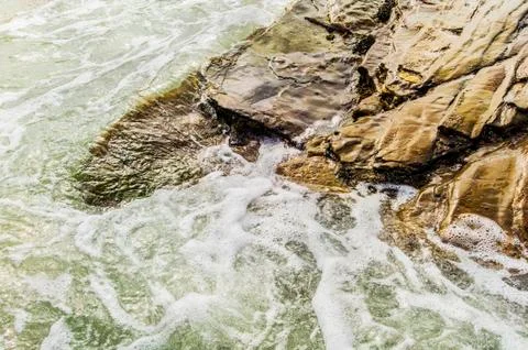 Rocky beach Stock Photos