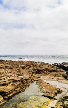 Rocky beach Foto stock