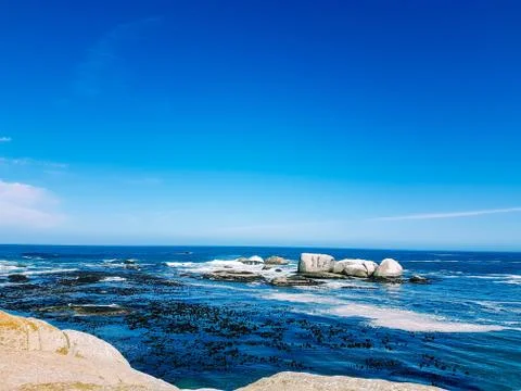 Rocky beach Stock Photos