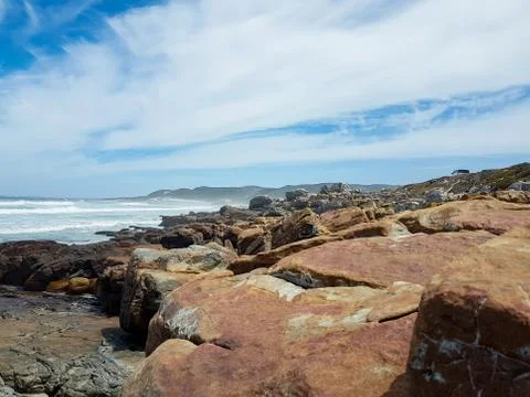 Rocky beach Stock Photos