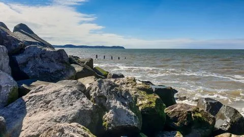 Rocky beach Stock Photos